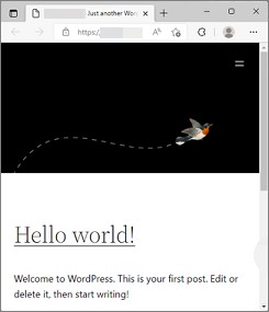 Twenty Twenty-Twoの表示
